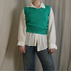 Vintage Knit Sweater Vest
